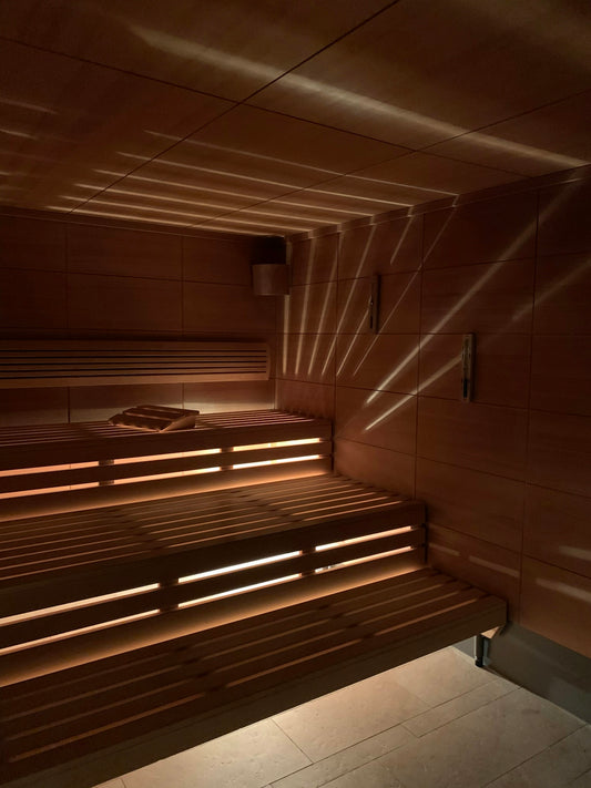 sauna benches