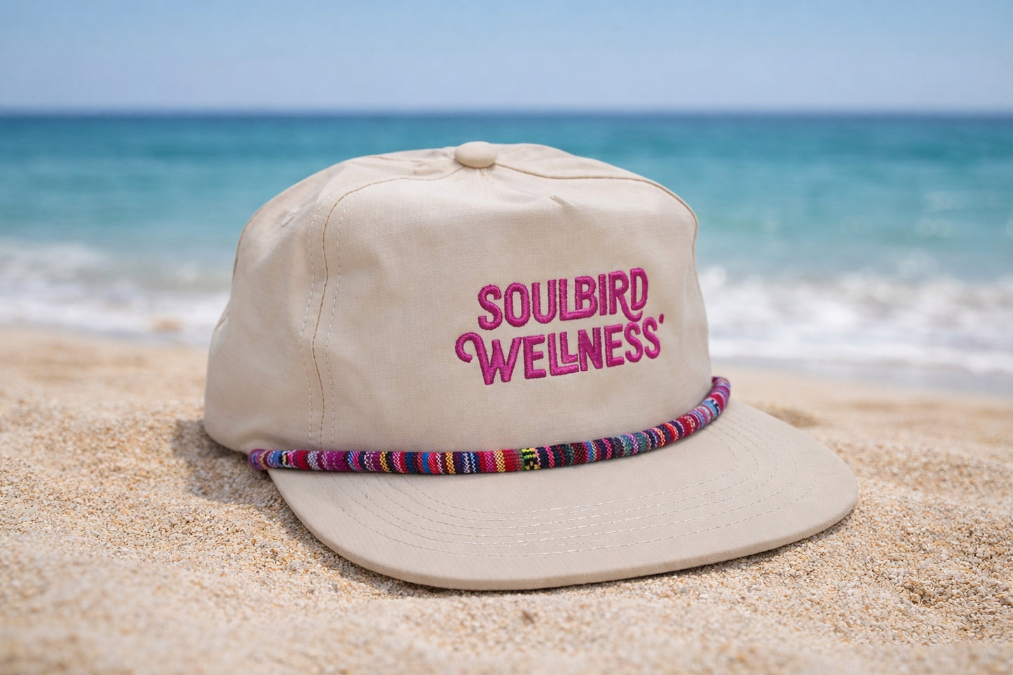 HAT | Ivory w/ Fiesta Rope